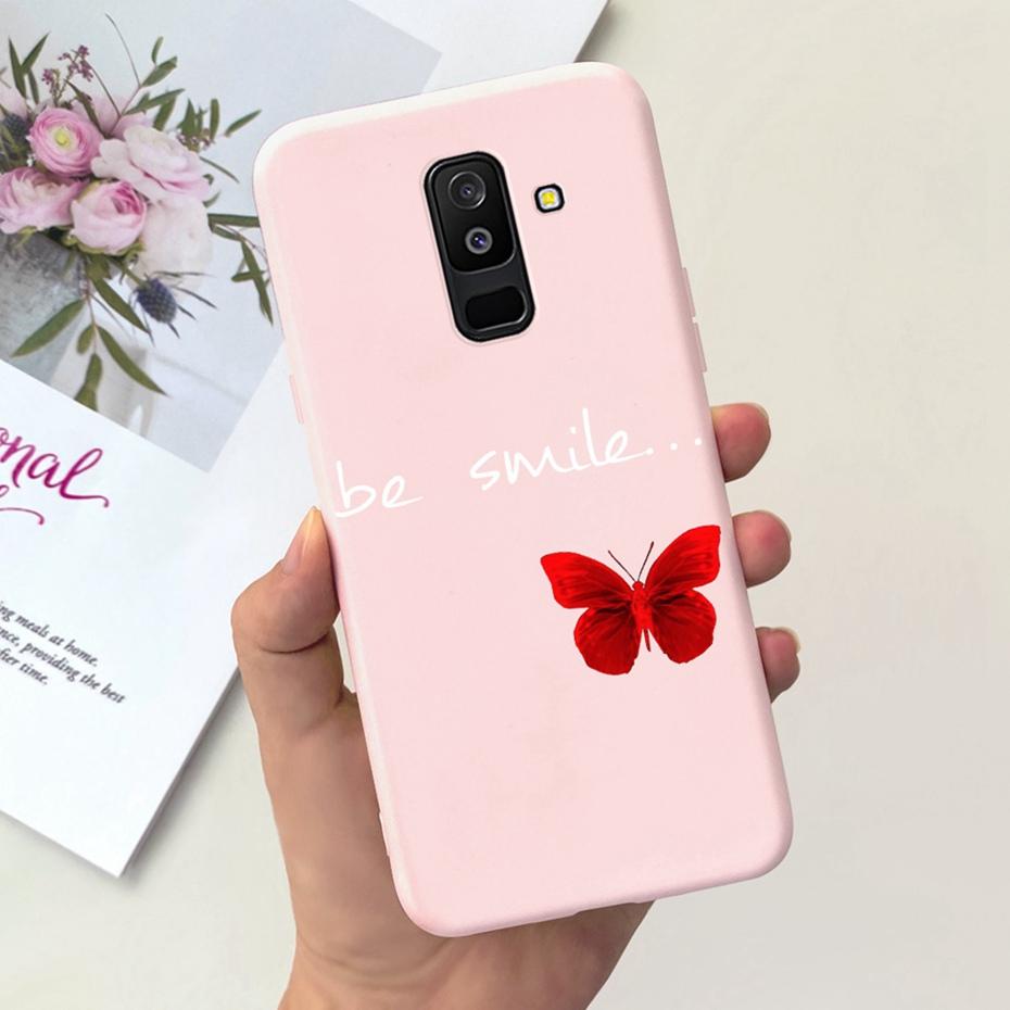 Fashion Case For Samsung Galaxy A6 Plus 2018 Soft Silicon TPU Back Cover For Samsung A6 2018 A 6 A6+ A6plus Phone Cases