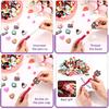 122 Pcs Silicone Focal Beads for DIY Pens Making Kit Include 12 Beadable Pens 110 Silicone Focal Beads for Pen Keychains DIY Making