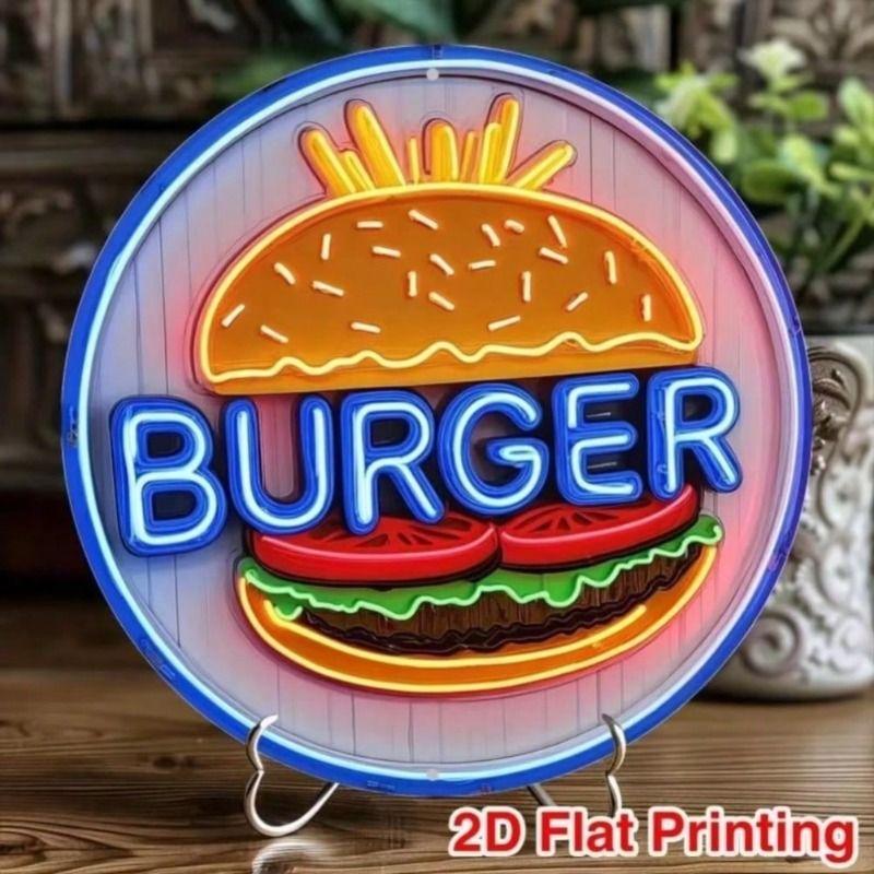 Decorative Metal Wall Art Sign 20x20 cm Home Decor Tin Sign