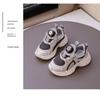 Children's sports shoes boys' shoes spring new medium and small children's mesh casual shoes running shoes girls' dad shoes