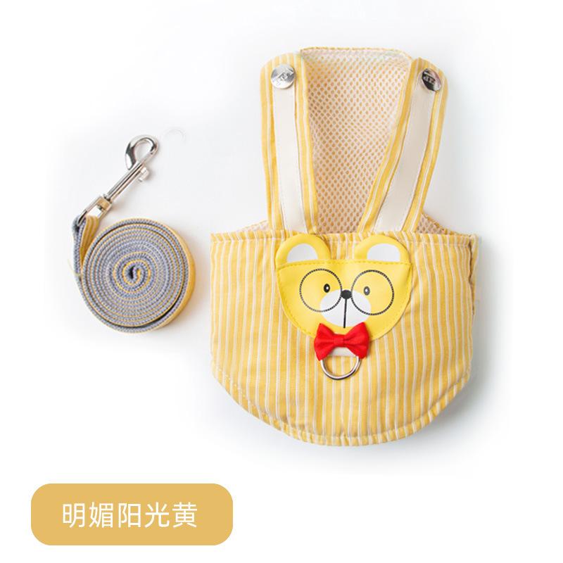 Vest Leash Cat Small Dog Dog Chest Strap Walking Dog Rope Anti-break Free Pet Leash