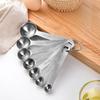 9Pcs Stainless Steel Measuring Spoons Scoop With Mini Whisk Stackable Baking Seasoning Spoon Coffee Tea Kitchen Measuring Tool