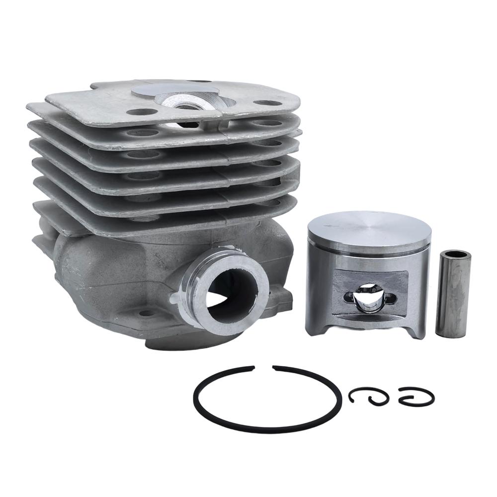 48mm Round Cylinder Piston Rings Cage Bearing Gasket Set Kit For HUSQVARNA 365 362 Chainsaw Engine Motor Parts