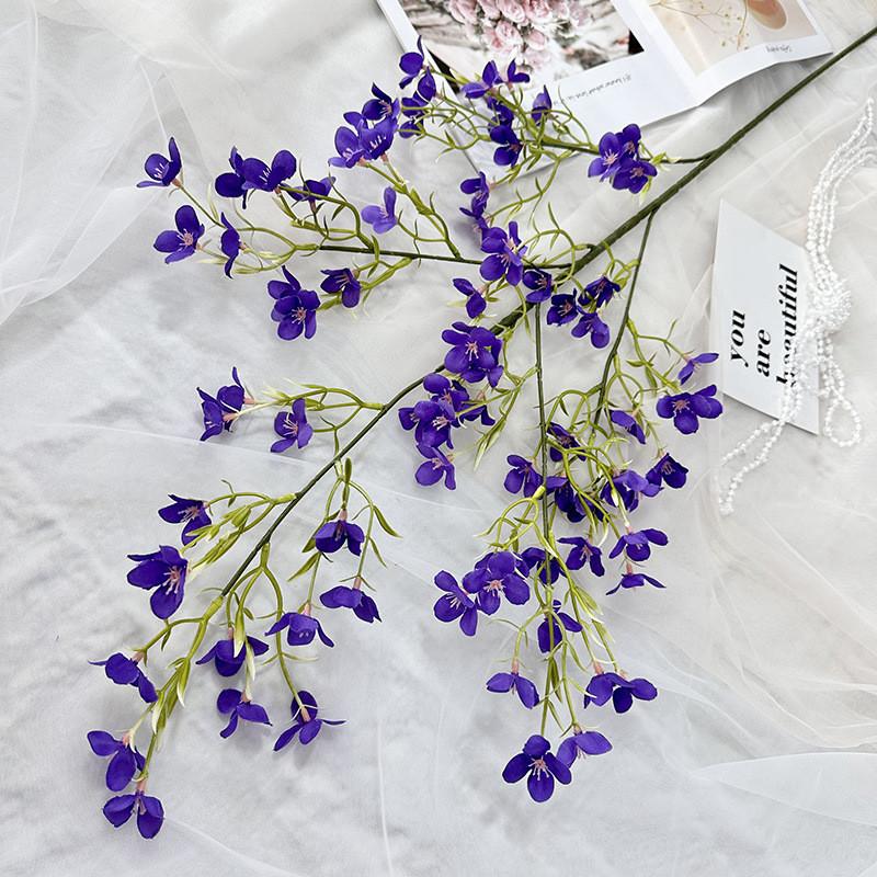 

Искусственный цветок Роза Леди Бэнкс Свадьба Отель Ресторан Настольное украшение темно-фиолетового