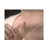 Elegant Shell Pearl Clavicle Necklace for Women - Simple, Versatile, and Fashionable Style.