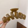 Exquisite Acrylic Claw Clip for Thick Hair - Large High-End Shark Hairpin