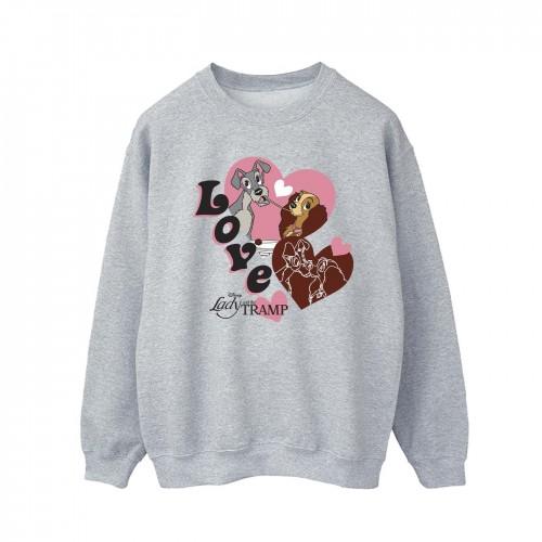 Lady And The Tramp Mens Spaghetti Love Sweatshirt