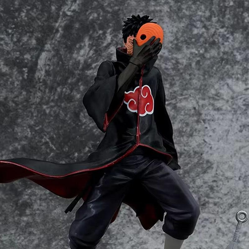 Narutos New Anime 26Cm Gk Uchiha Afei Obito Head Changing Handmade Model Ornament Peripheral Festival Gifts
