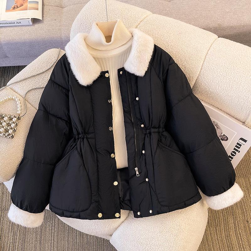 New Winter Down Padded Clothes 2025 Women's Small Padded Clothes Waist Padded Jackets Thickened Jacket Tide