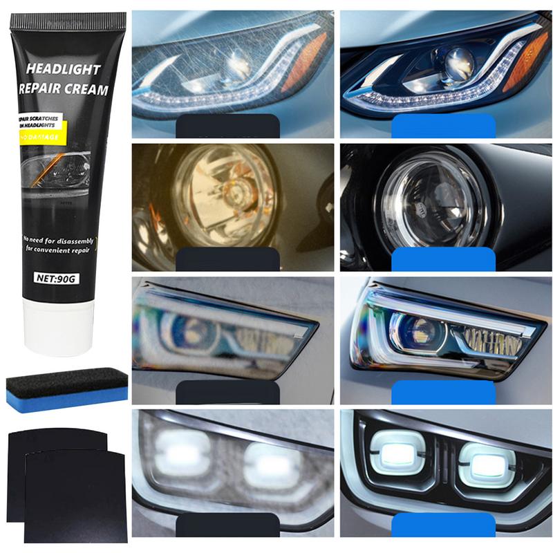 Car Headlight Cleaner Car Paint Care Refurbish Agent Auto Maintenance Liquid Remove Scratches Cloudiness