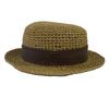 Moz Paper Braided Boater Hat Women's 262-1015-LightBeige