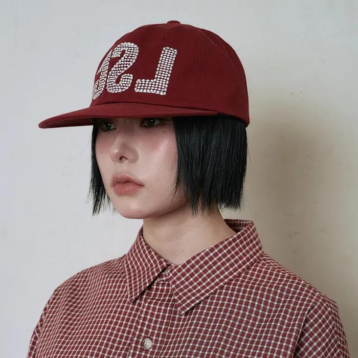 Lsc Reverse Logo Wased Cap Red