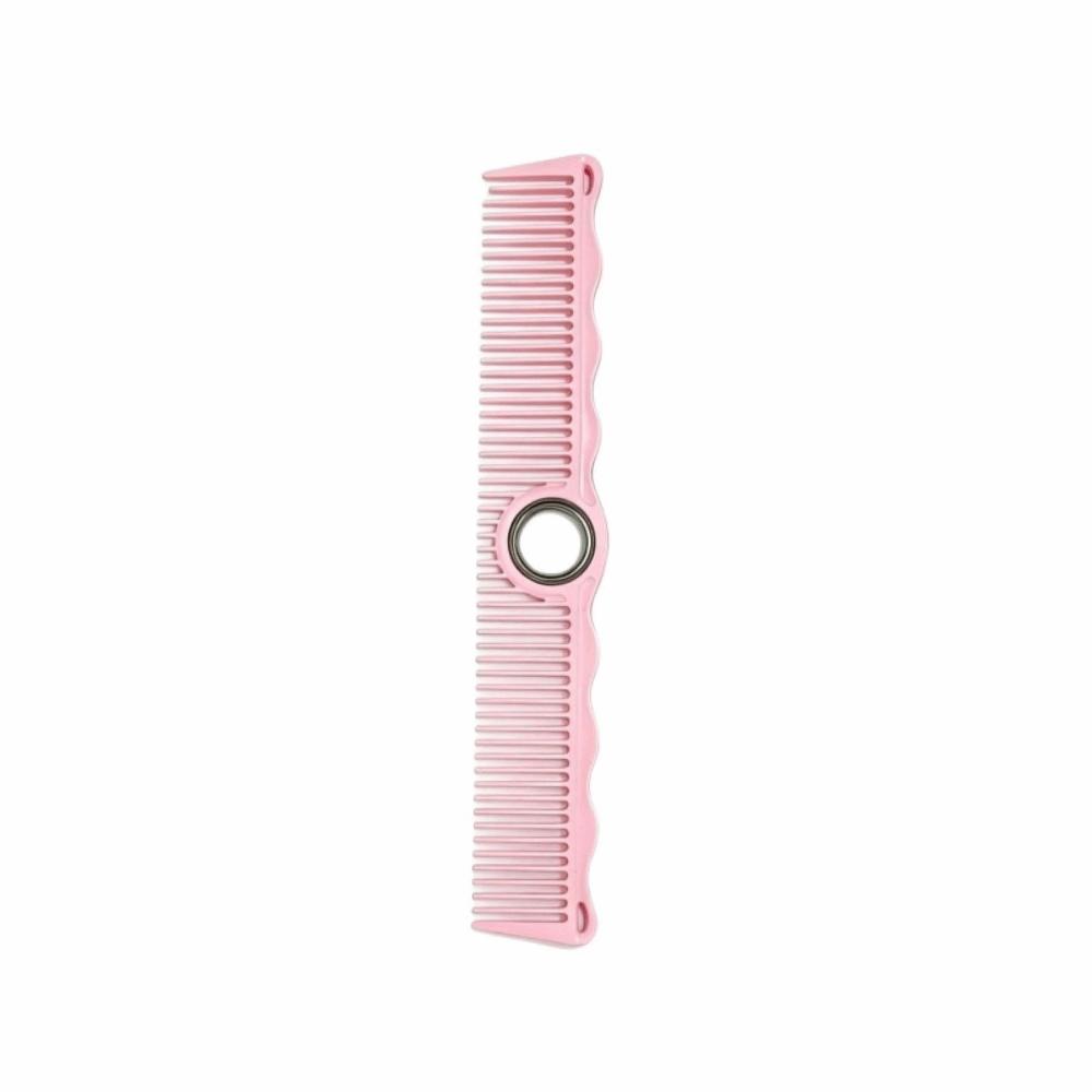 with Bearing Fidget Hair Comb Wide & Fine Tooth Anti-static Barber Comb  Women Men Wide Tooth Pink