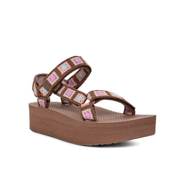 Teva Flatform Universal Crochet Sandals
