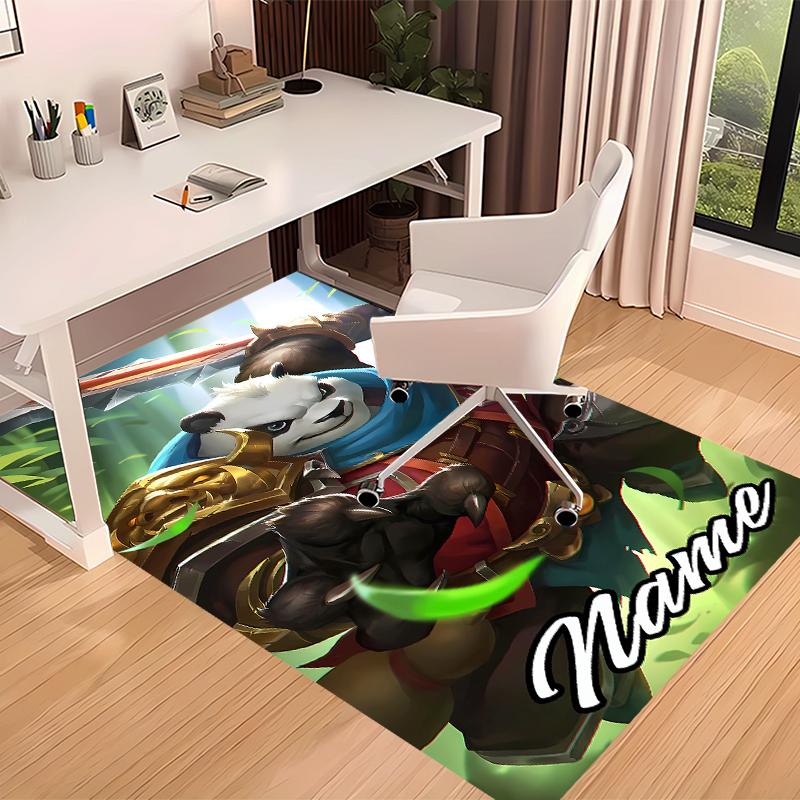 Custom personalization World of Warcraft Print Area Rug - Soft, Washable Non-Slip Indoor Mat,Living Room,Home&Office Decorative Rug