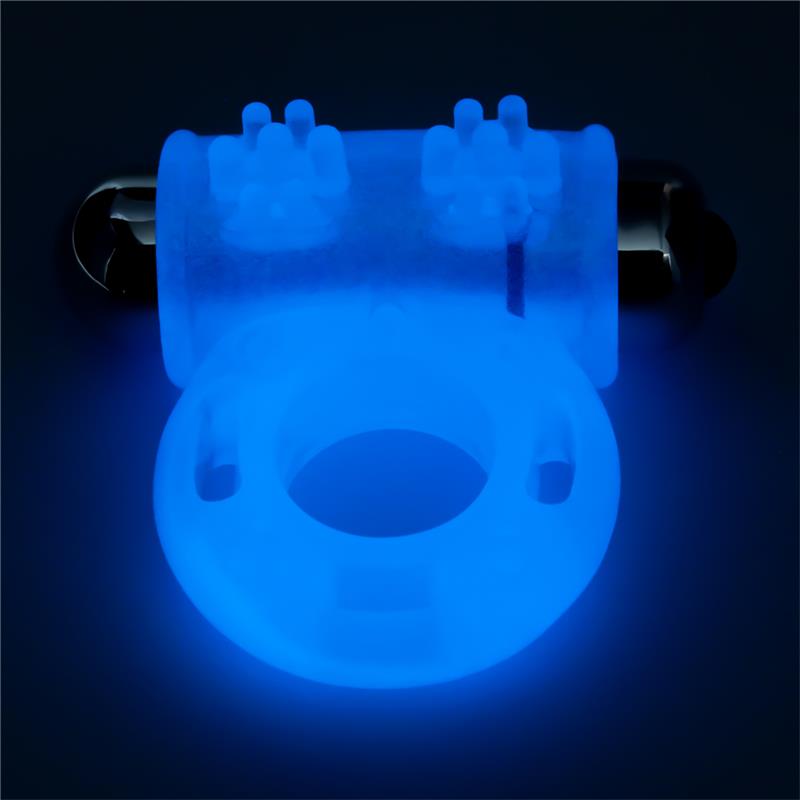 Lumino Play Vibrating Ring Blue Light