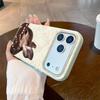 Lace Moose Phone Case For IPhone 16 15 14 13 12 11 Pro Max 17 Air 14 Plus Soft Shockproof Bumper Silicone Back Cover