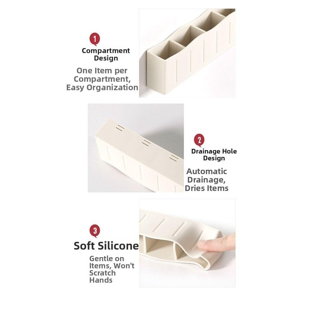 Reusable Straw Storage Rack Wall Mounted Cabinet Door Storage Container  Kitchen Use