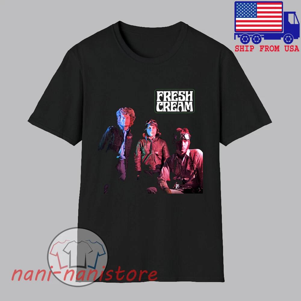 Cream Fresh Cream Men s Black Size S-5XL L