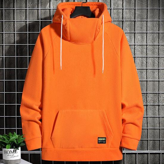 Luvtröja Termisk tröja med luva Plus Size Slitstark hösthuvtröja för dagligt bruk