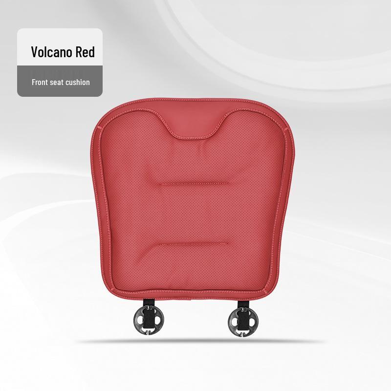 Universal Ventilated Car Seat Cushion for BMW, Mercedes-Benz & Xiaomi - Four Seasons, Lumbar Support, Rear Integrated, Single Driver Seat.