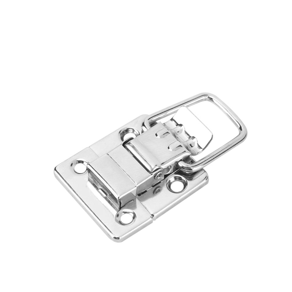 

10 Pcs Silver Fastener Toggle Latch Catch Chest Case Suitcase Boxes Chests Lock