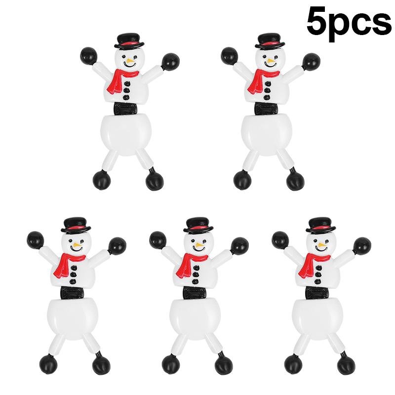 5Pcs Christmas Sticky Wall Toys Stretchy Climbing Snowman for Kids Birthday Party Favors Pinata Fillers 2025 Christmas Gifts