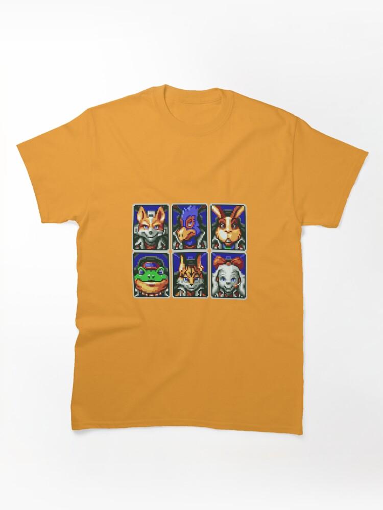 Star Fox Adventures Remastered We're Star Fox 2! (Grid Horizontal) Classic Unisex T-Shirt