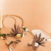 Elegant Turkey Candle Holder for Thanksgiving Decor - Stylish Table Centerpiece Fall Festivities