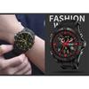 SANDA New Watch Genuine Fashion Sports Multifunctional Electronic Couple Popular Men's Luminous Watch