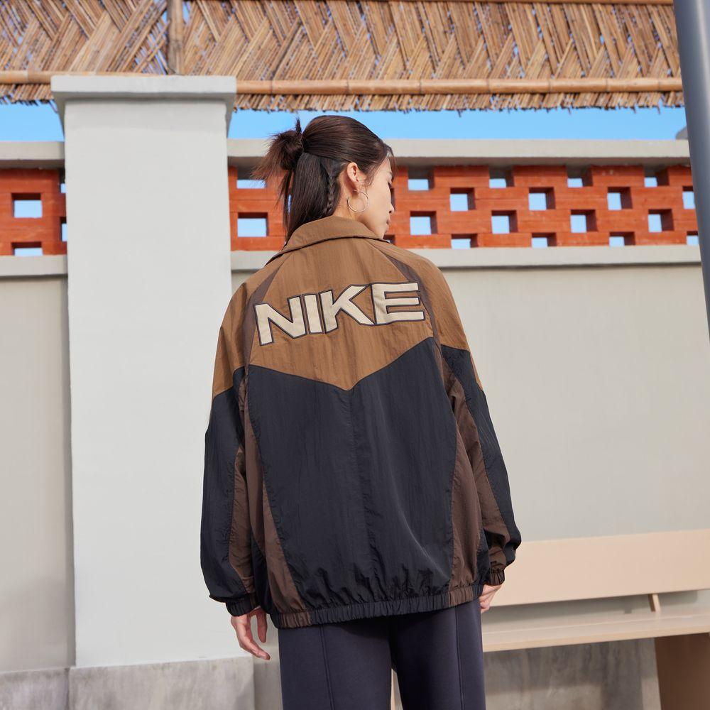 Nike Sportswear Jackets Women s Black Stand Collar Moderate Other S
