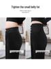 Women's High-Waisted Slimming Leggings - Spring 2026, Plus Size, Tapered, Elastic, Black Pencil Pants