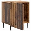 Nightstand Reclaimed Wood Look 43 x 34.5 x 52 cm Engineered Wood