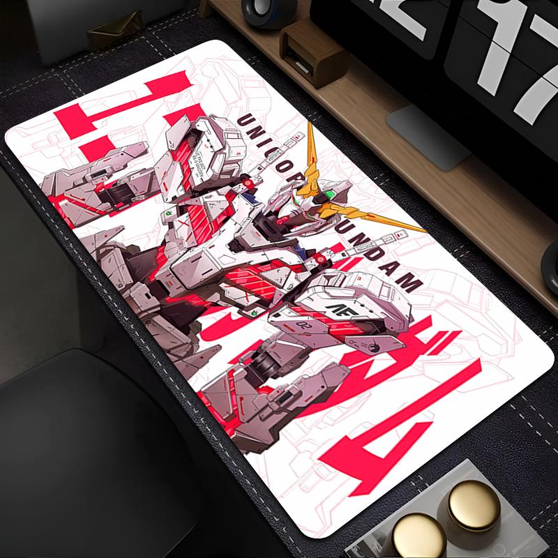 Mouse Pad Mmechanical Warrior Ggundam Laptop Anime Keyboard Mouse Mat Large Mousepad Keyboards Pad Gamers Decoracion Desk Mat