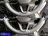 BRIGHTZ Stainless Steel Steering Garnish In Satin Silver for Pixis Van Compatible with and 710 Pixis Vans S700M/S710M [INT-ETC-516] 700M, 710M, 700,