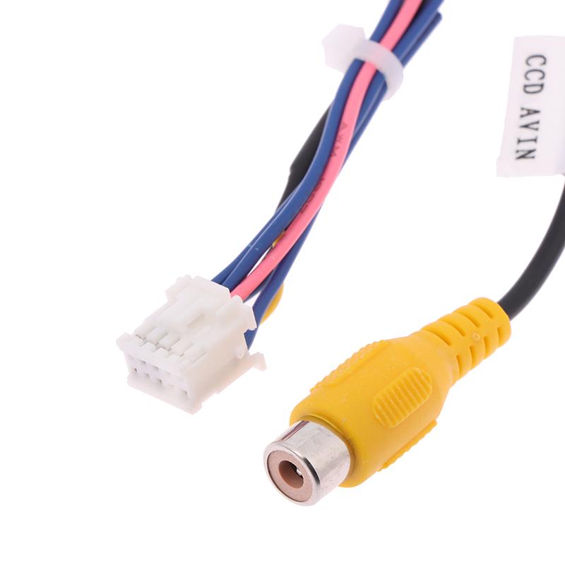 1Pc For Car Stereo Radio Dvd Radio Monitor Cable Connector 10Pin Rear View Backup Camera Cable Adaptor Rca