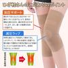 Knee Knee Support for Air Conditioning and Cold Weather and Knee Pain Sports Impact Injury Joint Knee Muscle and Ligament 3D Knit Support, Protection,