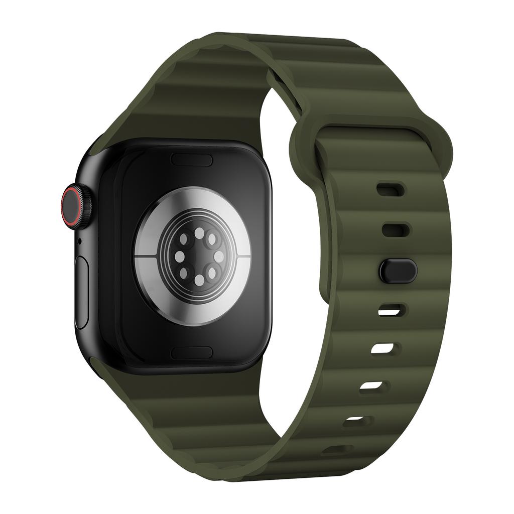 Sport Band for Apple watch Ultra 3/11/10/9/8/7/6/SE 49mm 46mm 45mm 44mm 40 41 42mm Silicone bracelet wrist correa iWatch Straps