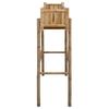 Garden Planter with Stand Natural 100 X 38 X 114 Cm Bamboo