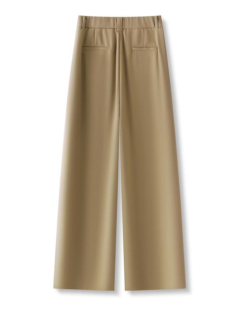Women's Tencel Acetate Loose Fit Draping Casual Pants - Slimming, Versatile, Narrow To Wide Leg (Spring 2025)