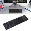 Fold   Keyboard Rechargeable Full Size Keys Folding Wireless Keyboard with Touchpad Multi Device Sync for Laptop PC Tablets