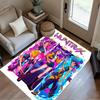 Huntrx Cyberpunk Fashion Area Rug Design for Entryway Kitchen Living Rooms Hallway Anti-slip Rug Anime Office Decor Best for Christmas