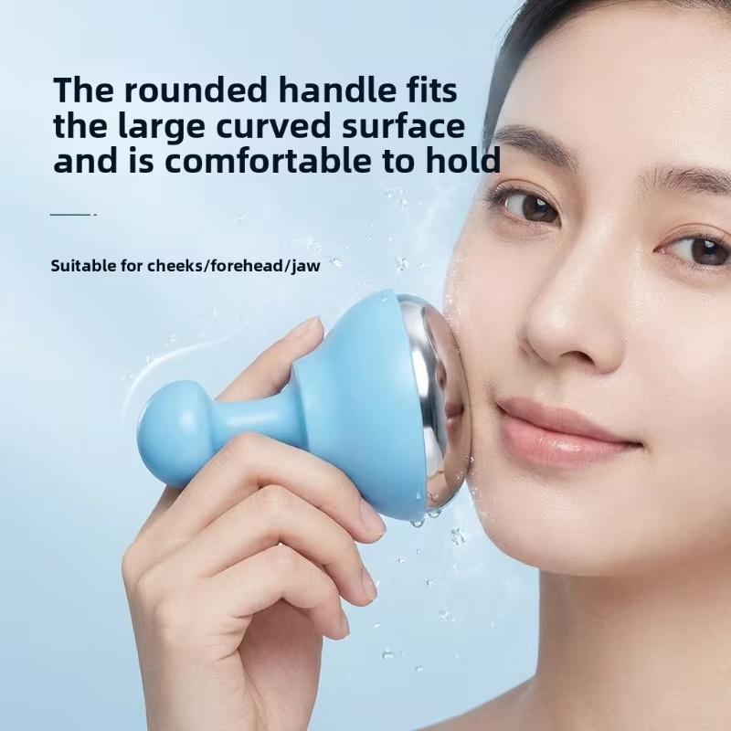 Stainless Steel Ice Hammer Face Coold Massager 304 Stainless Steel Cold Beauty Shrink Ice Massage Instrument Face Eye Skincare