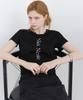 Nigaennikol Nicole Pintuck Half Top_Black