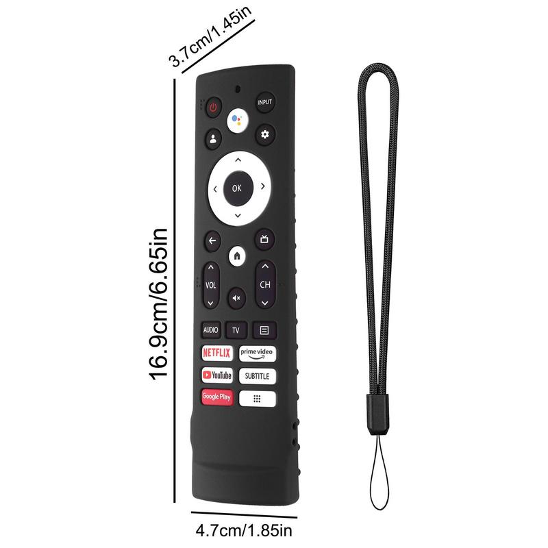 Silikon-Fernbedienungsgehäuse für Hisense ERF3V90H Schutzhülle Stoßfest Langlebige Fernbedienungsschale für Hisense ERF3V90H