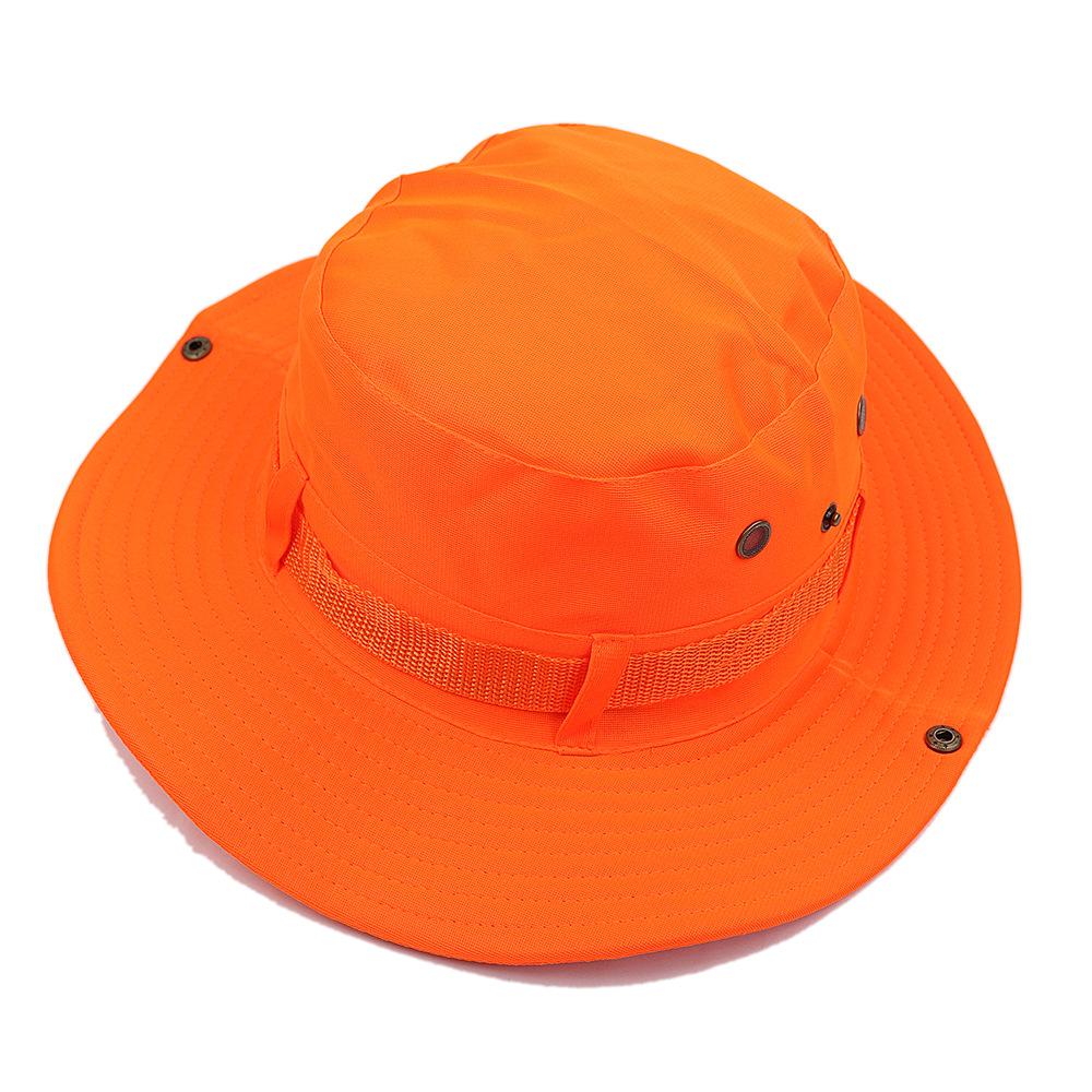 Custom Fluorescent Bucket Hat Wide Brims Sun Protective Caps for Men and Women Outdoor Activity Camping Hiking Fisherman Hat