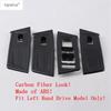 Car Door Armrest Window Switch Control Panel Cover Trim Carbon Fiber Interior Accessories For Volkswagen T-Roc T Roc 2018 - 2025