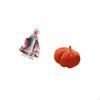 Nativity Scene Sculpture Acrylic Standing Ornament Halloween Pumpkin Toy Soft Material Suitable for