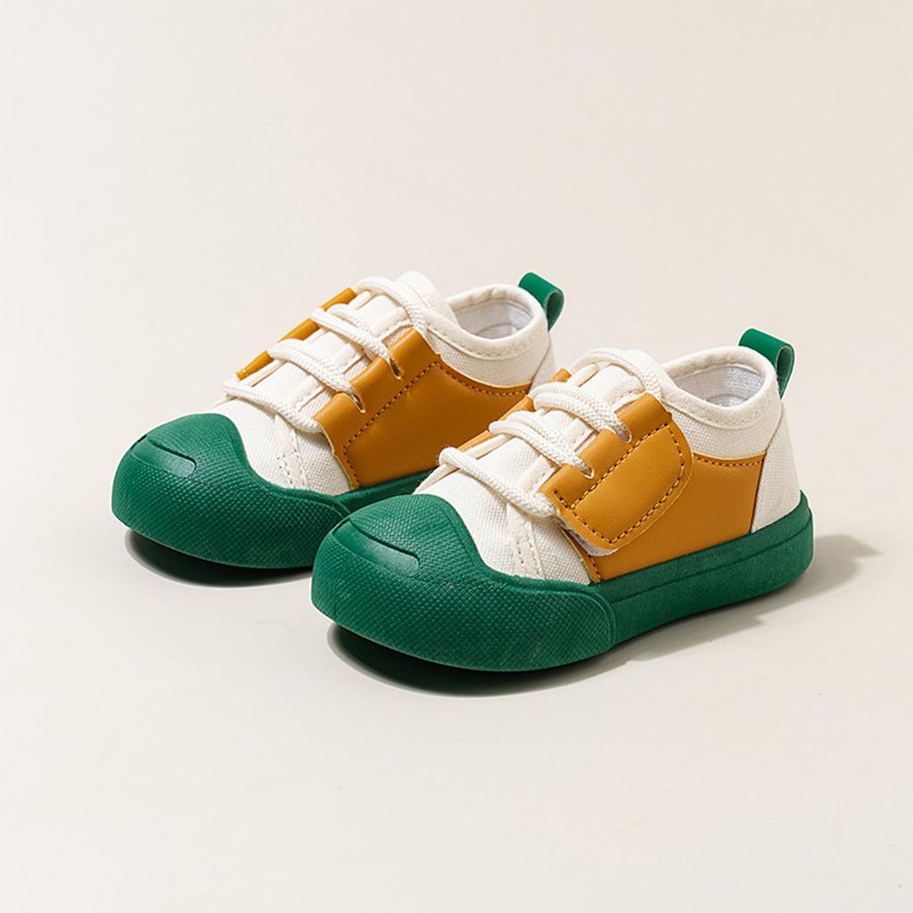 Kids Canvas Shoes Soft Sole Casual Sneakers Lightweight Durable Slip Resistant School Shoes for Boys and Girls Toddler Little Kid