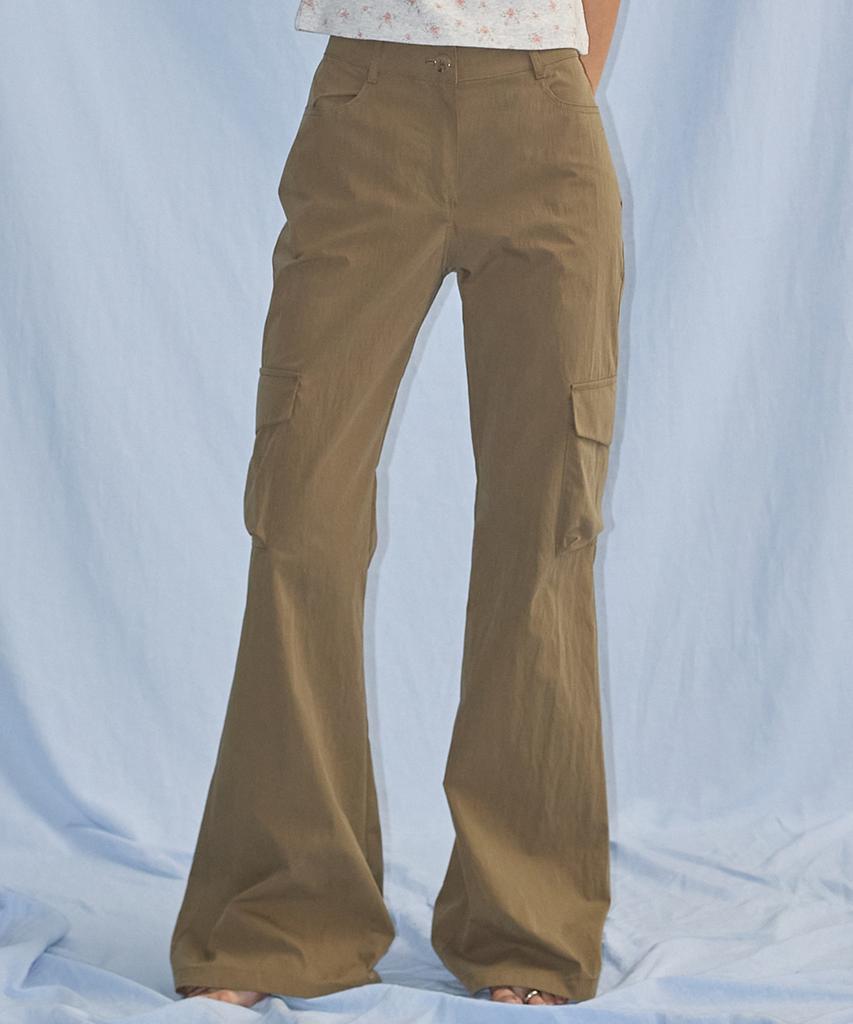 CITYBREEZE Cargo Bootcut Pants_Khaki
